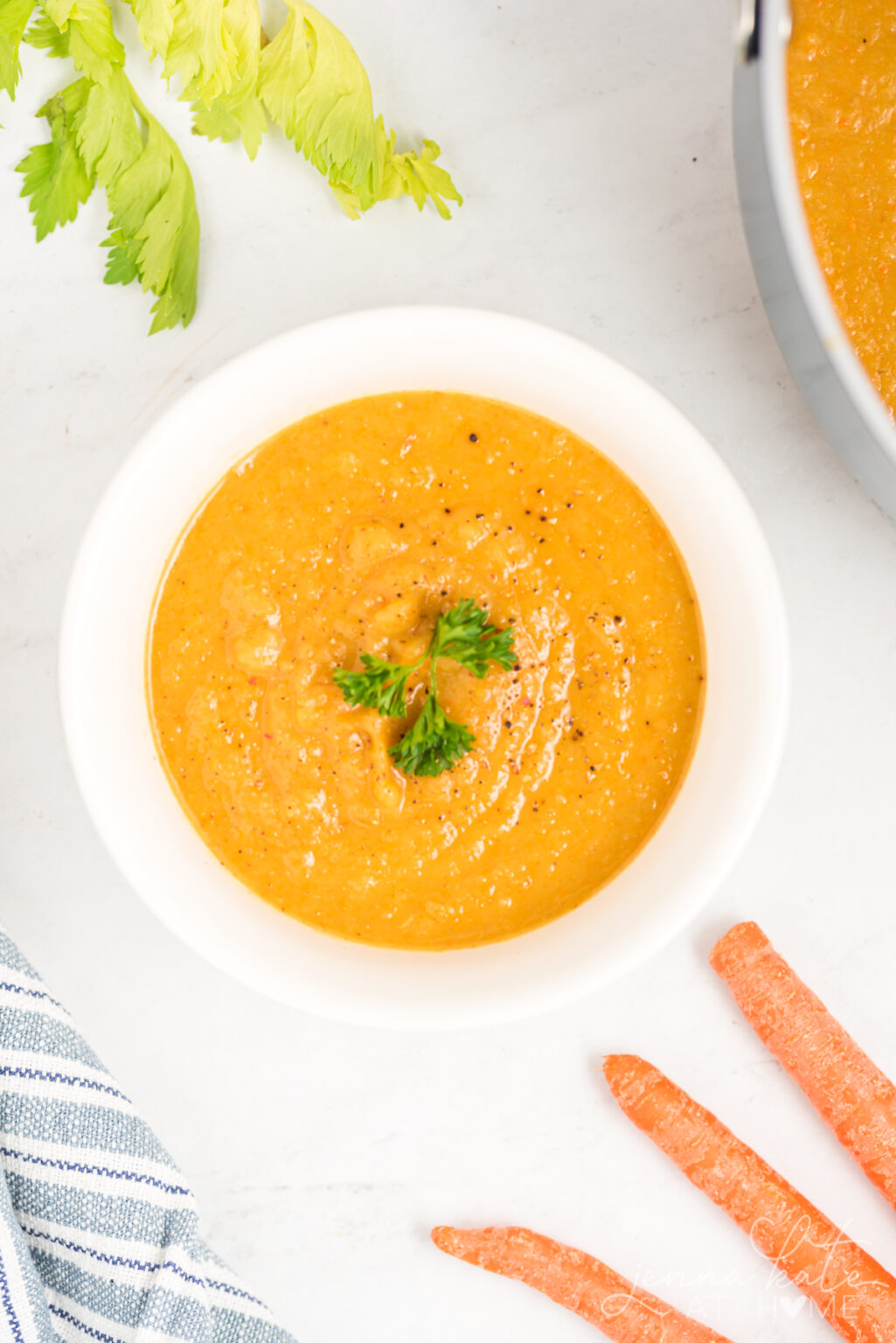 Irish Style Farmhouse Vegetable Soup Jenna Kate at Home