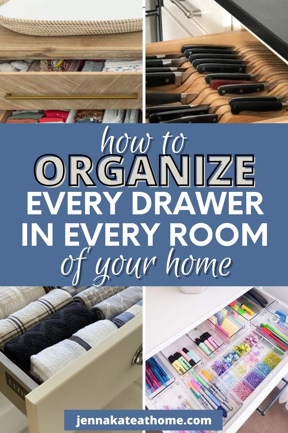 drawer organization pin