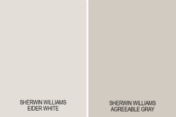 Sherwin Williams Eider White: Paint Review - Jenna Kate At Home