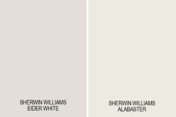 Sherwin Williams Eider White: Paint Review - Jenna Kate at Home