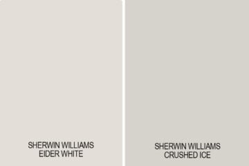 Sherwin Williams Eider White: Paint Review - Jenna Kate at Home