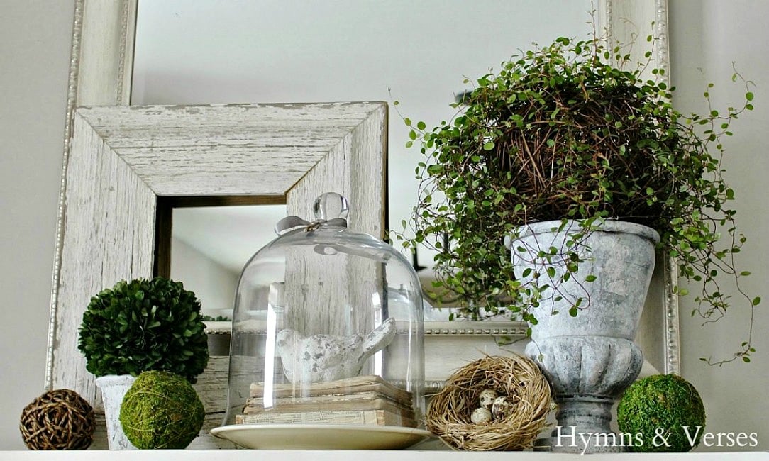 DIY Moss Covered Decor Ideas For Spring - Simple Nature Decor