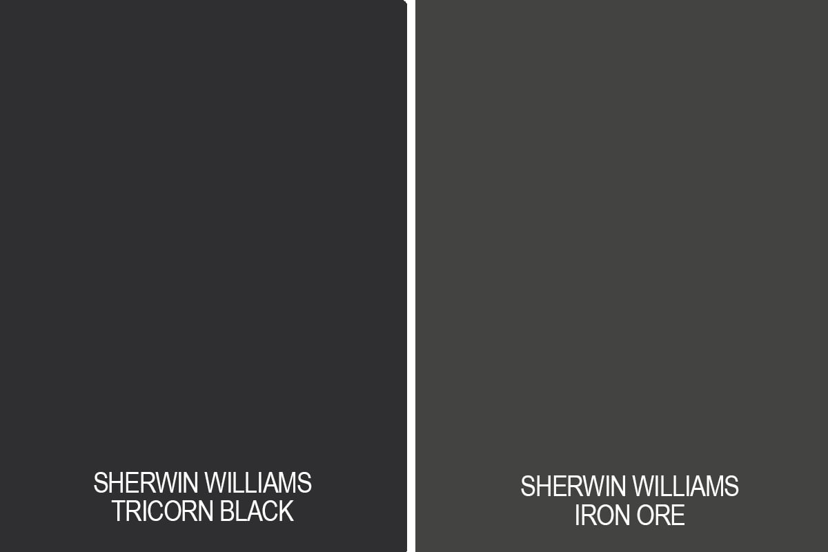 Sherwin Williams Tricorn Black - Jenna Kate at Home