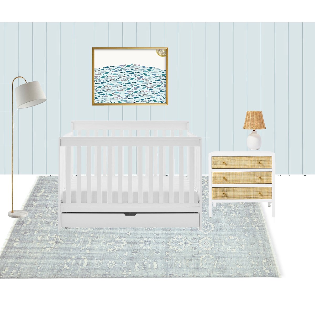 coastal nursery design board