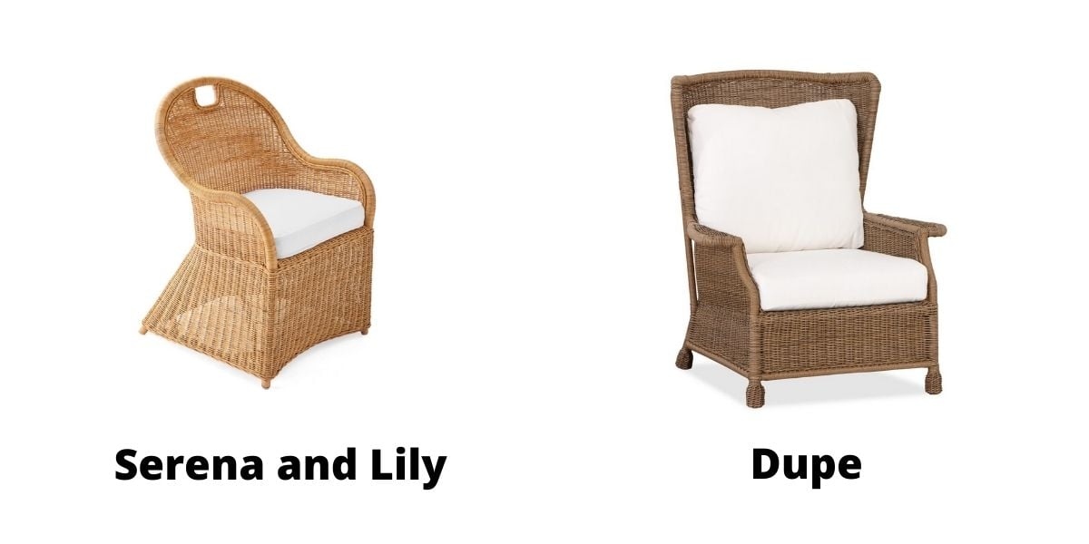 Get The Serena Lily Look For Less, Serena And Lily Balboa Dining Chair Dupe