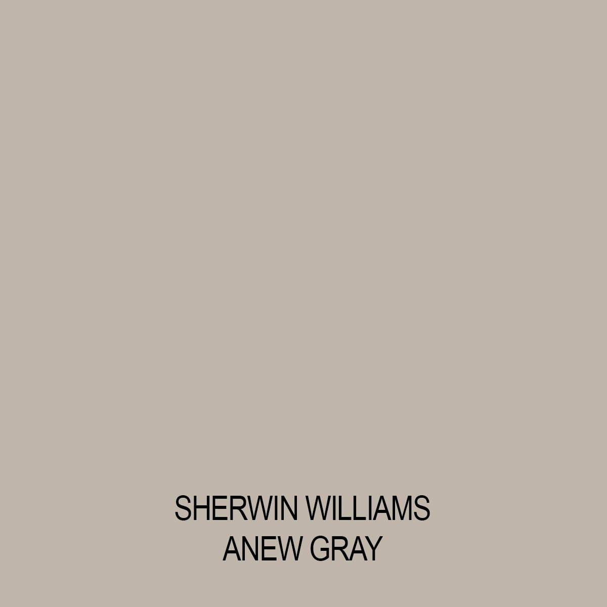 Sherwin Williams Anew Gray swatch