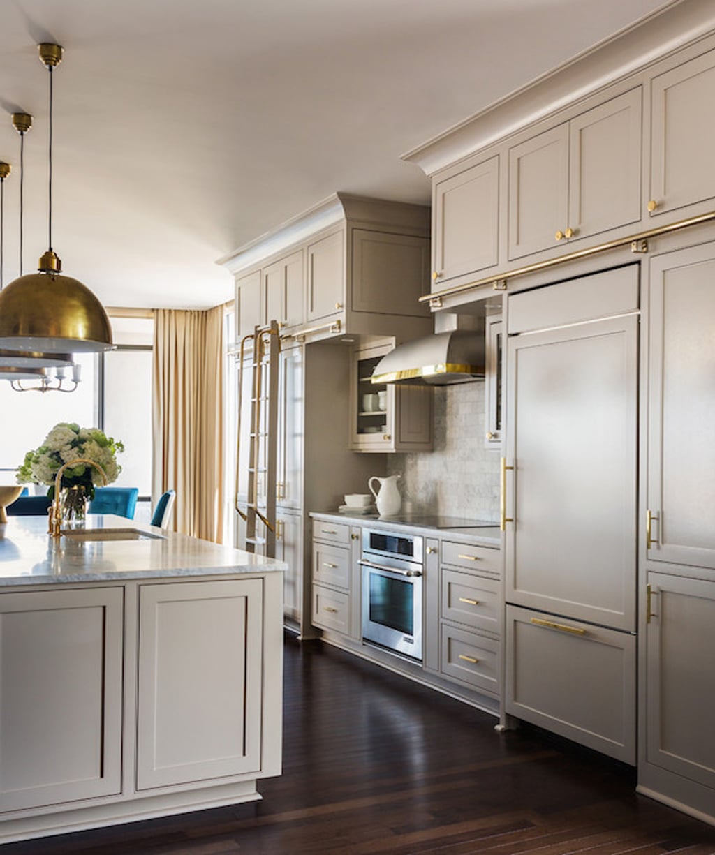 Sherwin Williams Modern Gray Kitchen