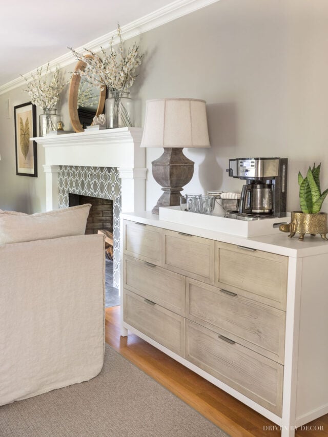 Living room painted with sw anew gray paint