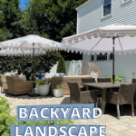Backyard landscape upgrade