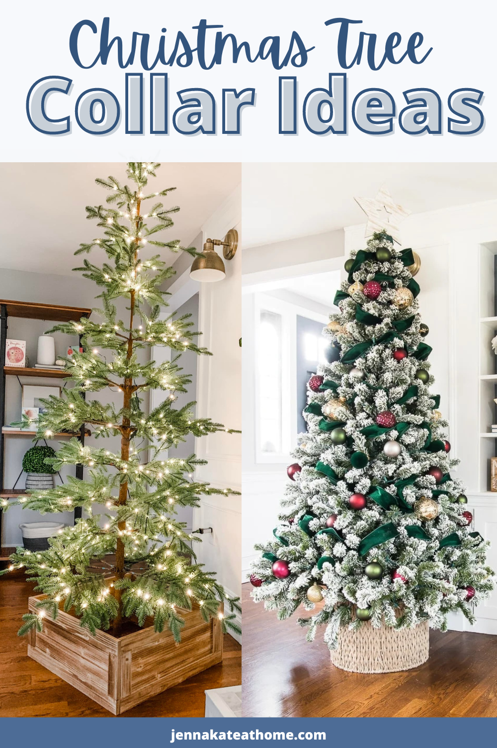 24 Christmas tree collar ideas