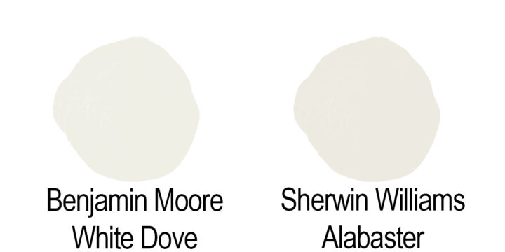 Benjamin Moore White Dove - Jenna Kate at Home