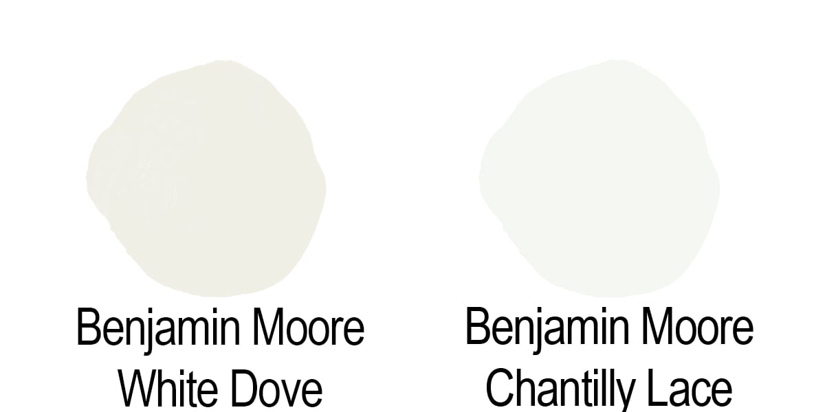 Benjamin Moore White Dove - Jenna Kate at Home