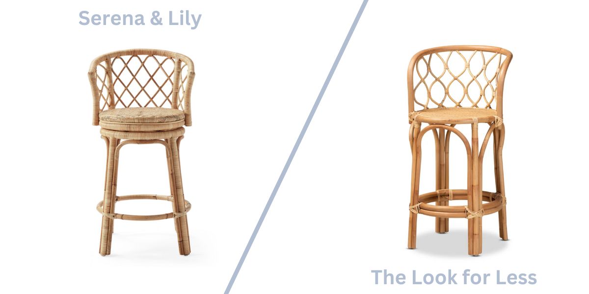 Serena & Lily Avalon counter stool look for less