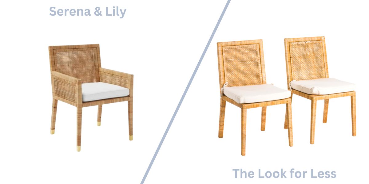 balboa chair versus the look for less