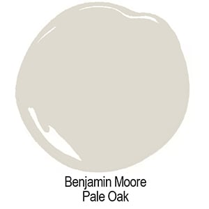 swatch of benjamin moore Pale Oak