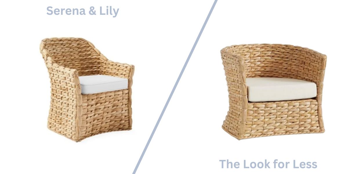 isleboro chair versus the look for less