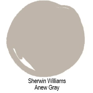 swatch of sherwin williams anew gray