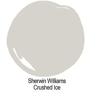 swatch of sherwin williams Crushed Ice