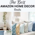 the best amazon home decor finds pin image