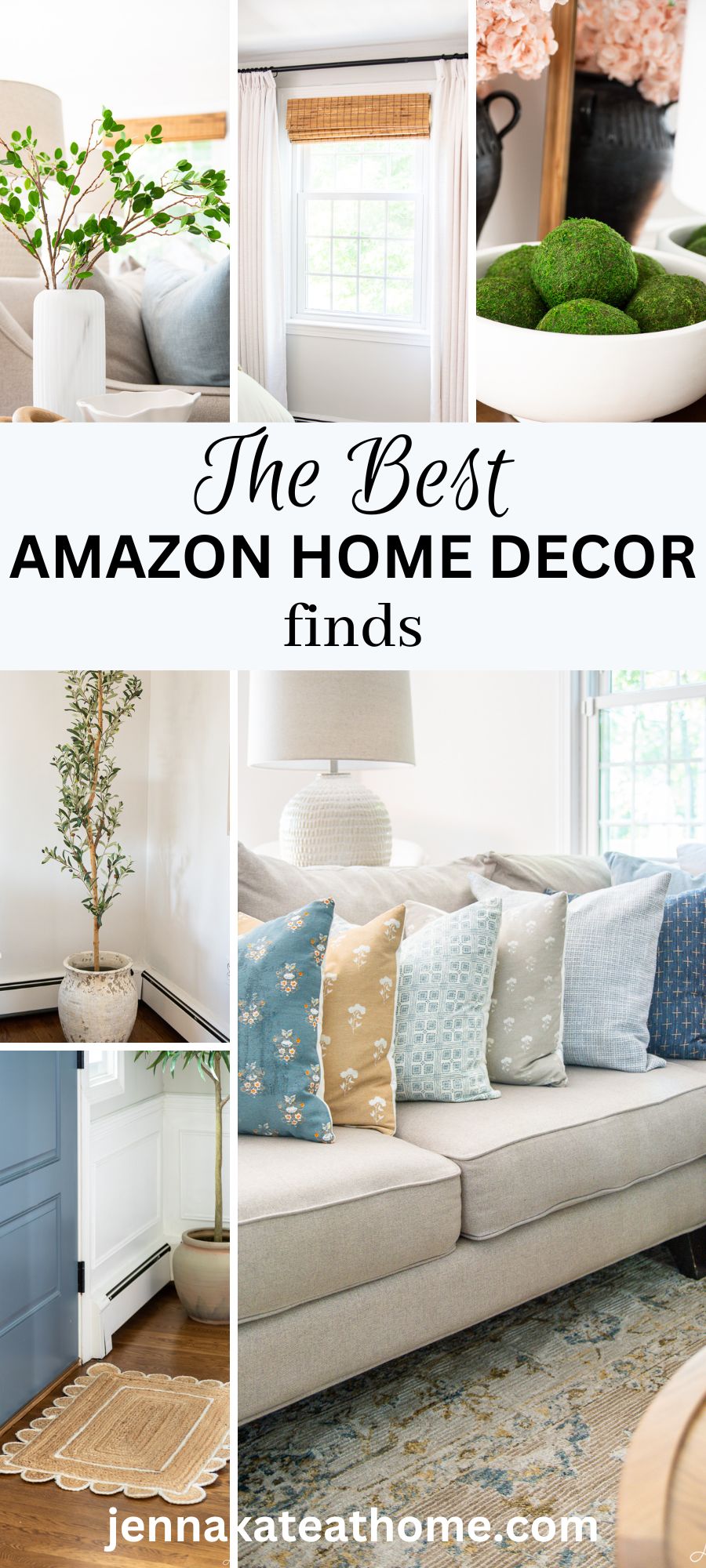 the best amazon home decor finds pin image