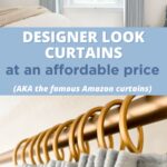 designer look curtains pin image