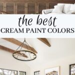 best cream paint colors pin image