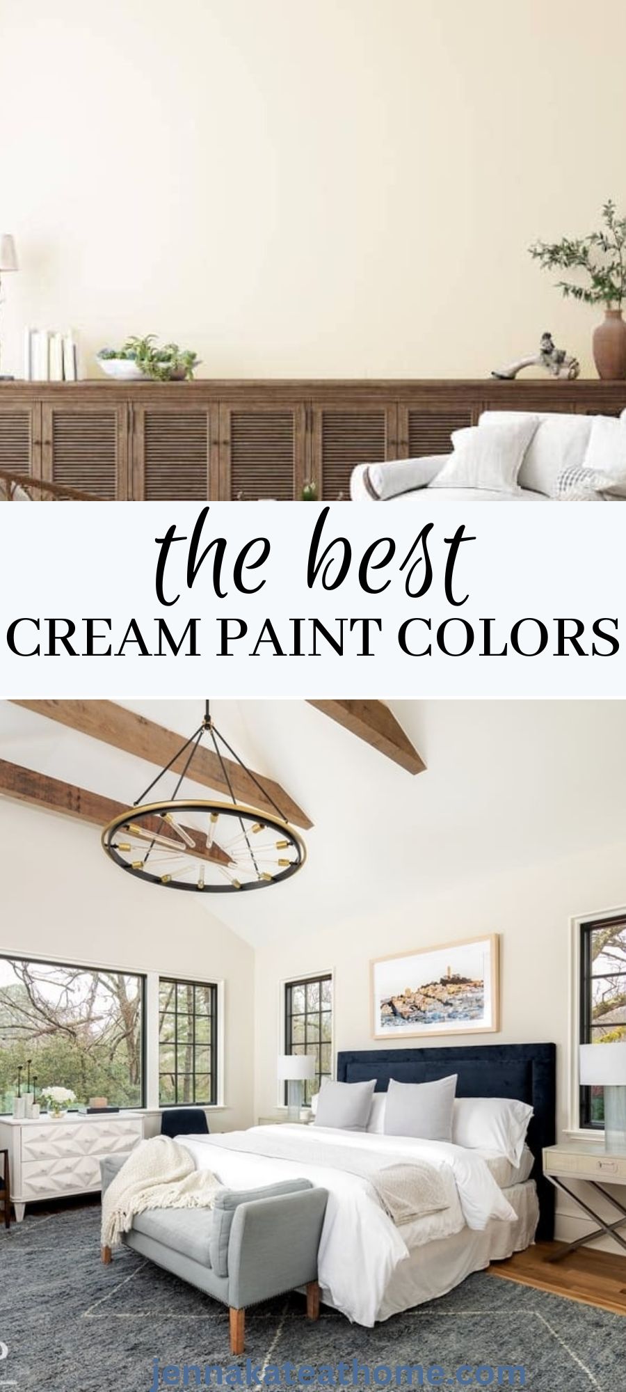 best cream paint colors pin image