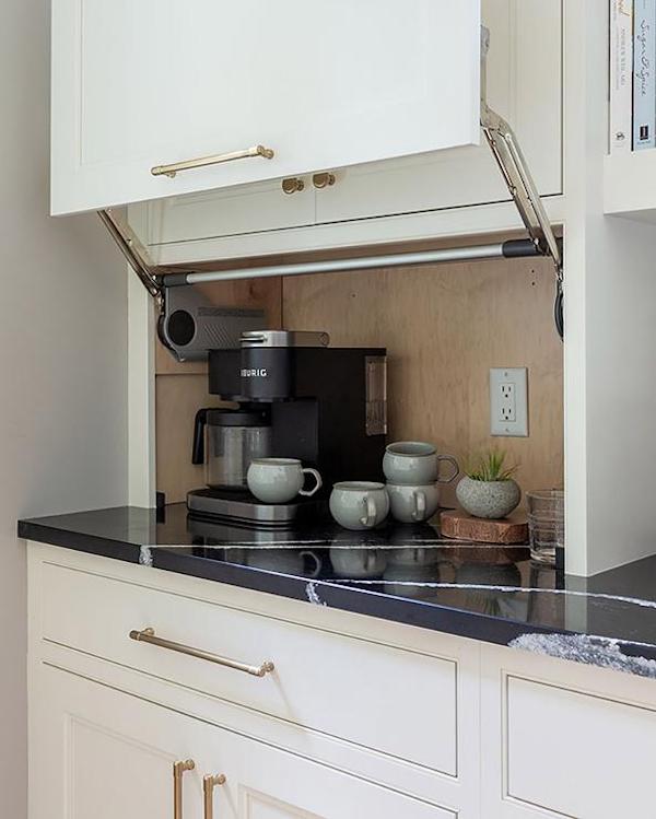 Built-in Kitchen Coffee Bar Ideas