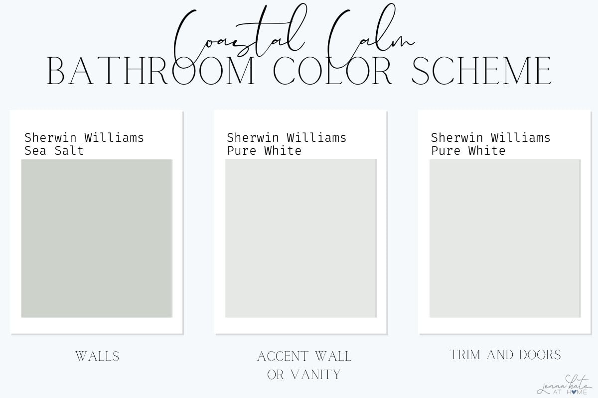 Benjamin moore bathroom deals colors