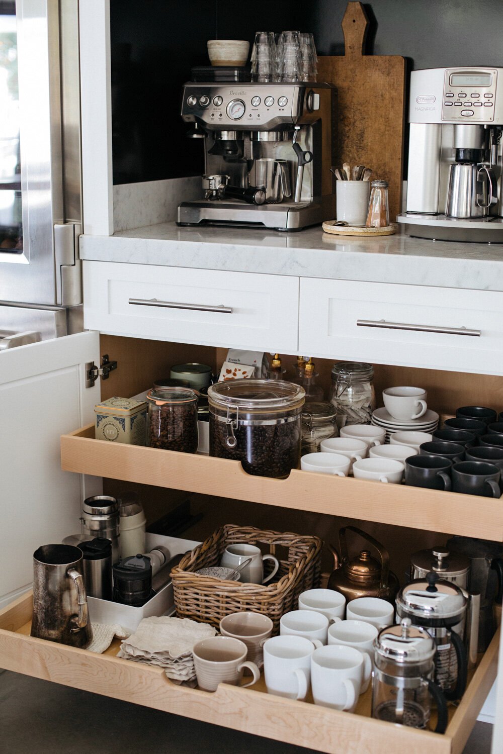 Coffee Bar Ideas: How to Create a Coffee Bar Area in Your Kitchen