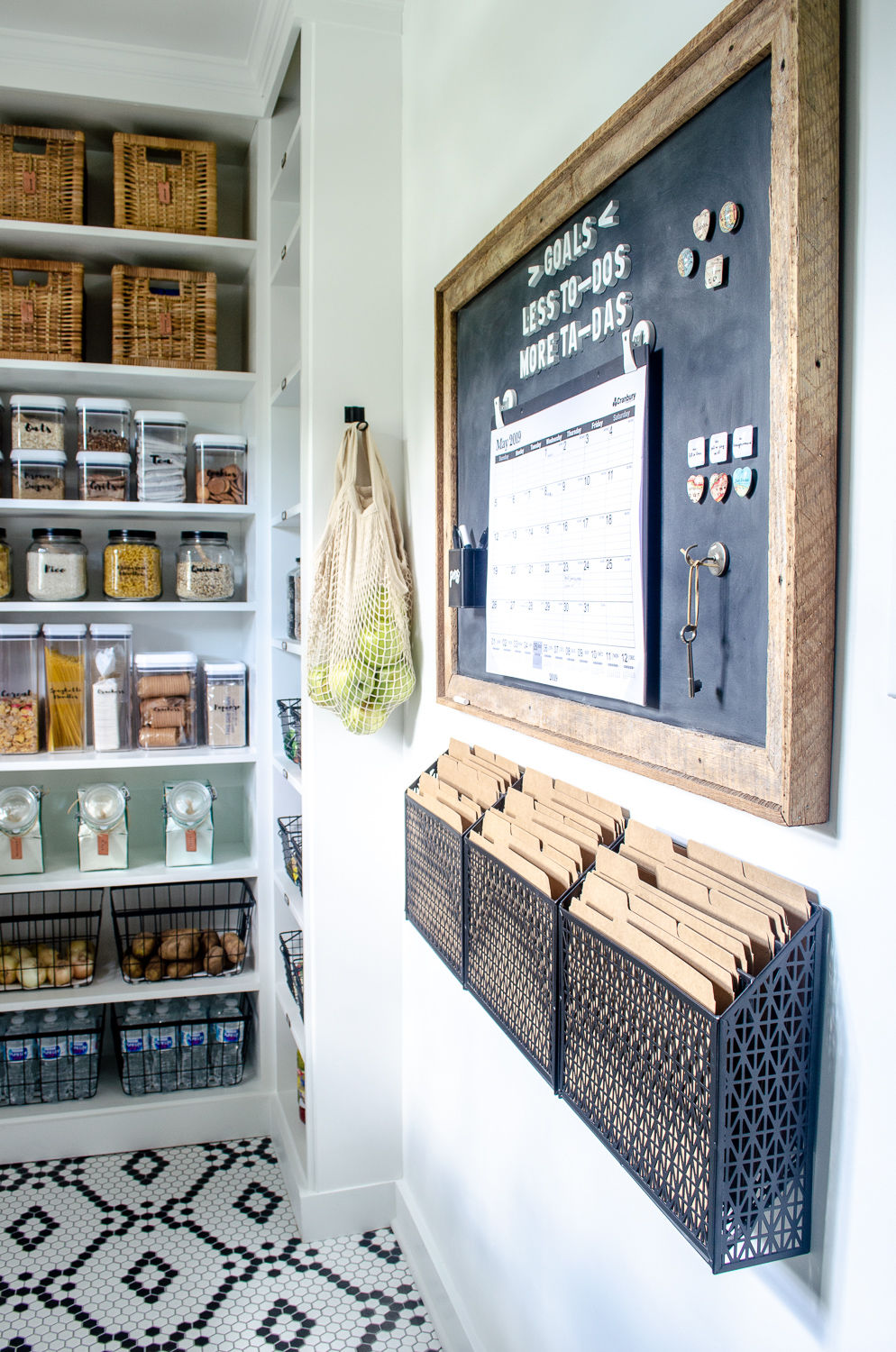 Walk in Pantry Command Center