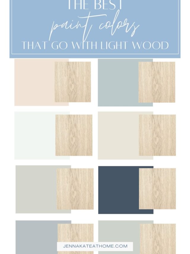 Paint Colors that go with light wood floors Story
