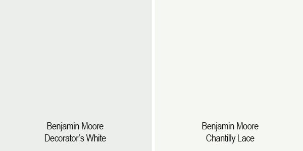 Decorators White vs Chantilly Lace: The Ultimate Colour Comparison Guide