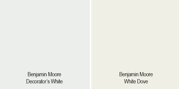 Decorators White vs White Dove: A Complete Guide for Your Home