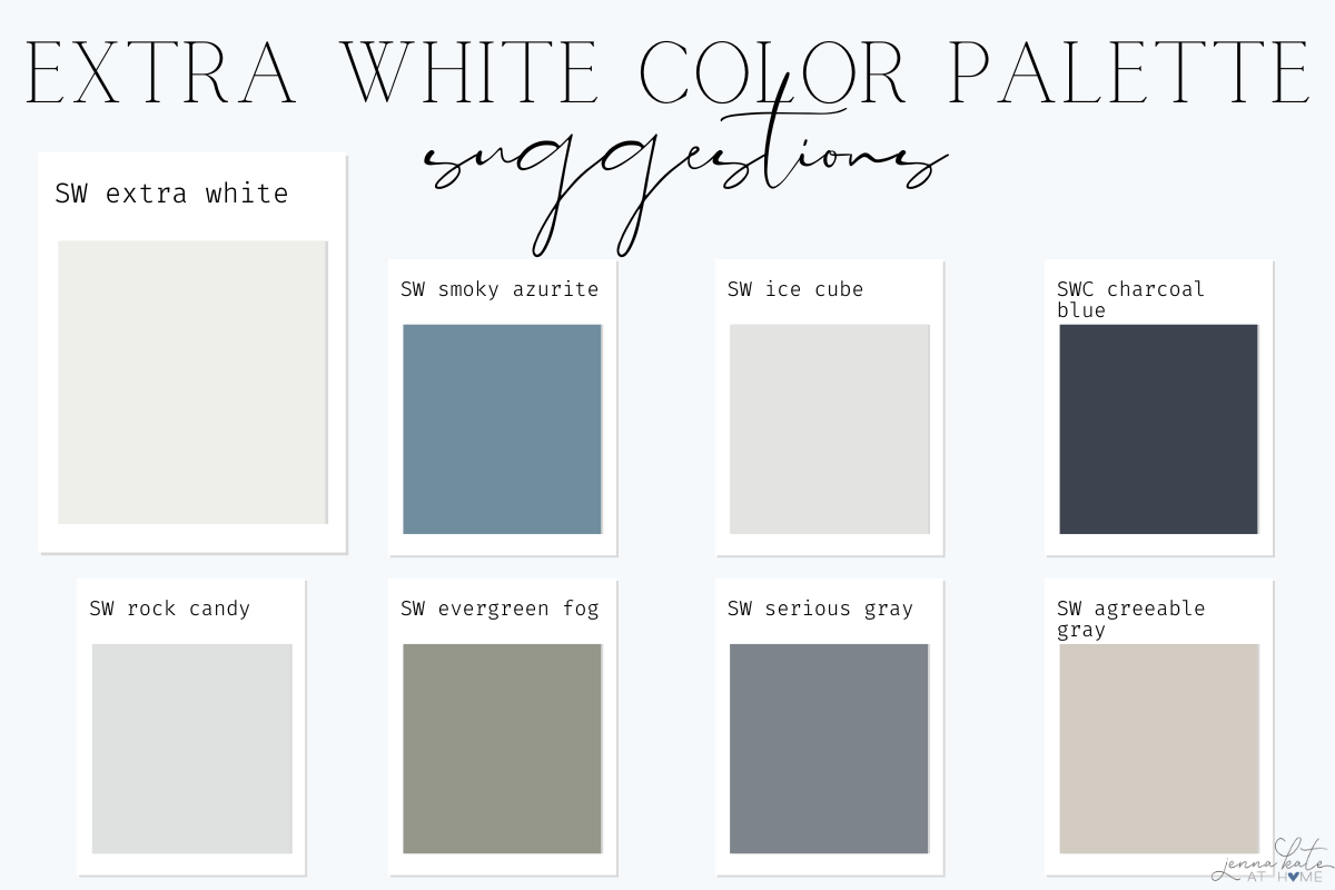 coordinating color swatches