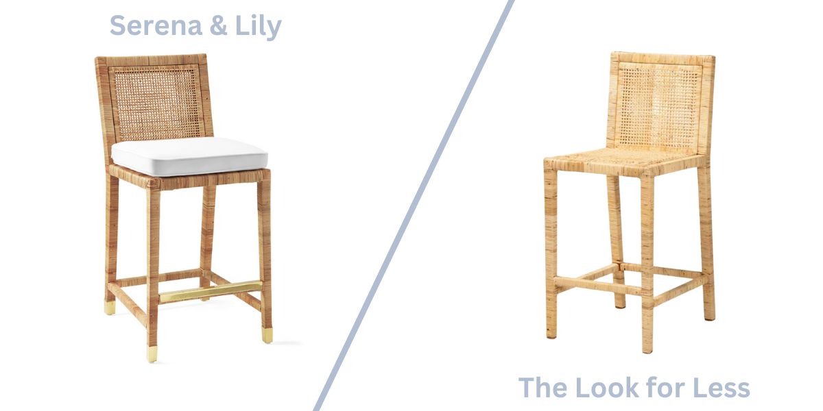 balboa counter stool versus the look for less