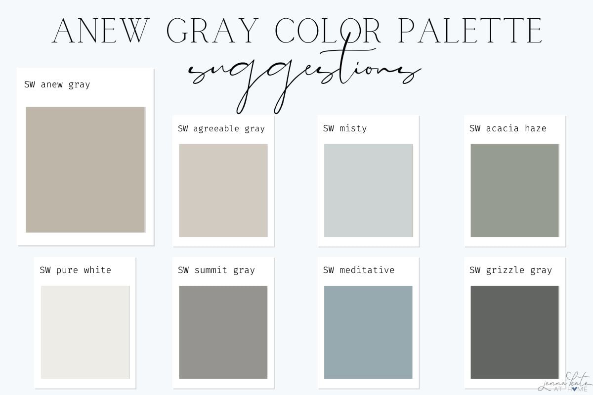 sherwin williams agreeable gray coordinating color suggestions.