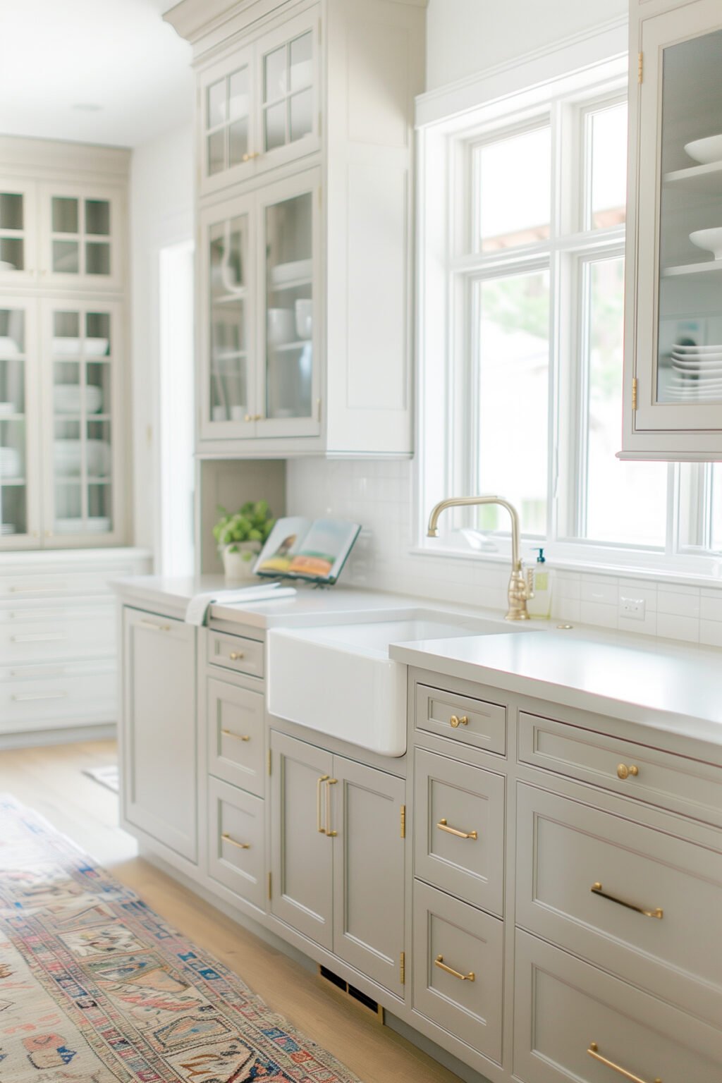 15 Stunning Greige Kitchen Cabinets - Jenna Kate at Home