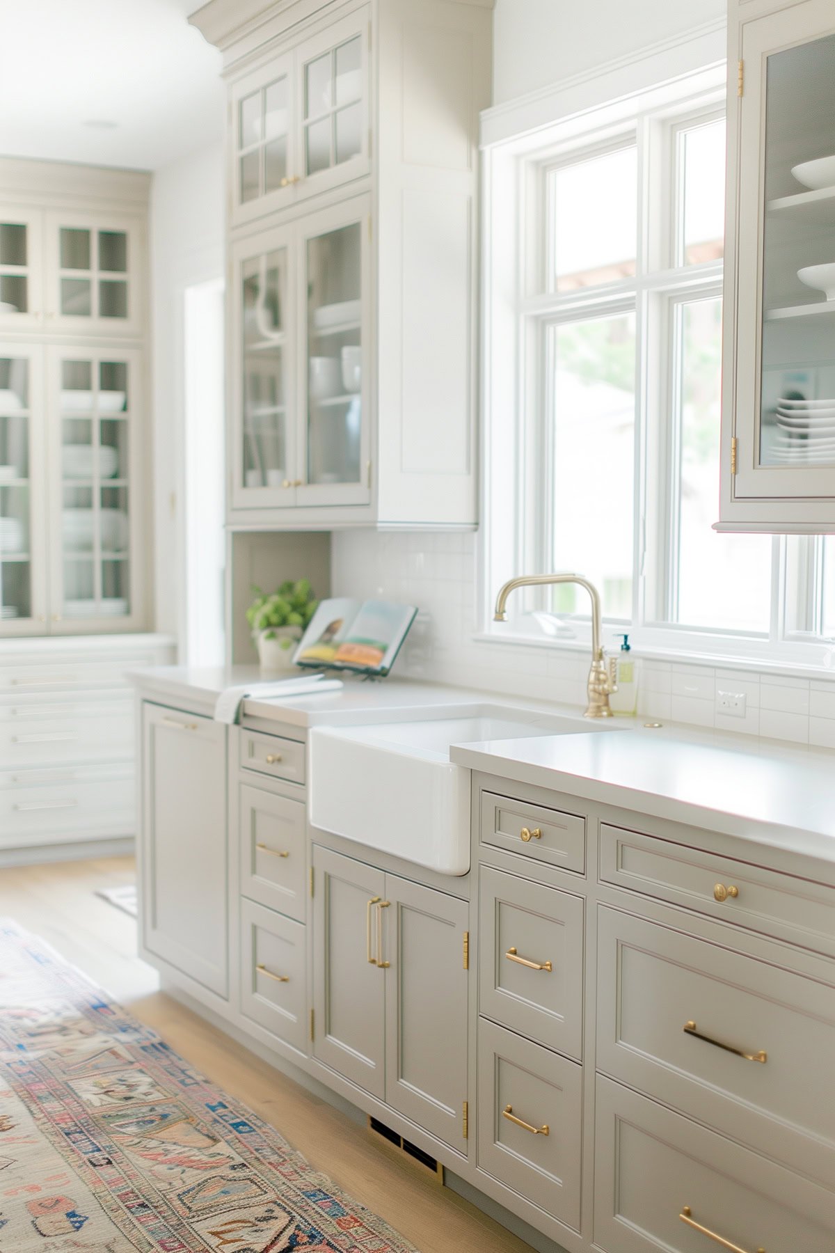 15 Stunning Greige Kitchen Cabinets
